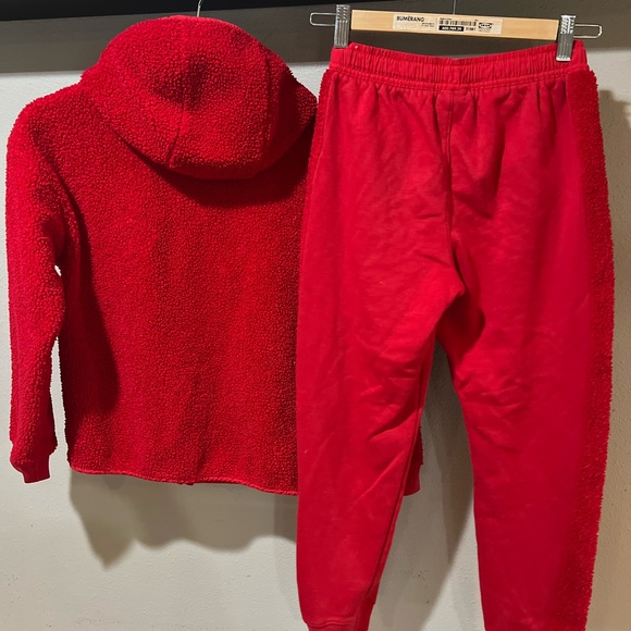Nike Sportswear Club Fleece Kids Red Set - Picture 3 of 14